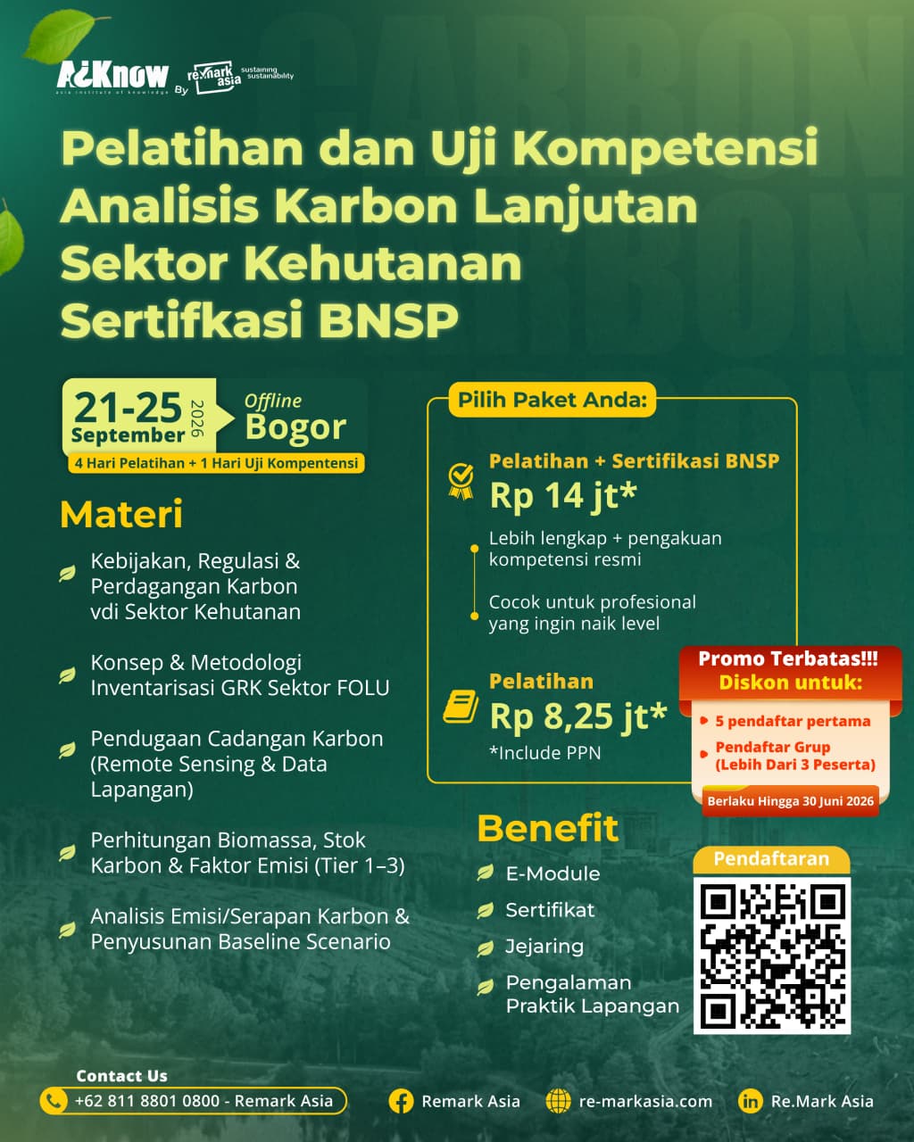 Forest Carbon Accounting Training